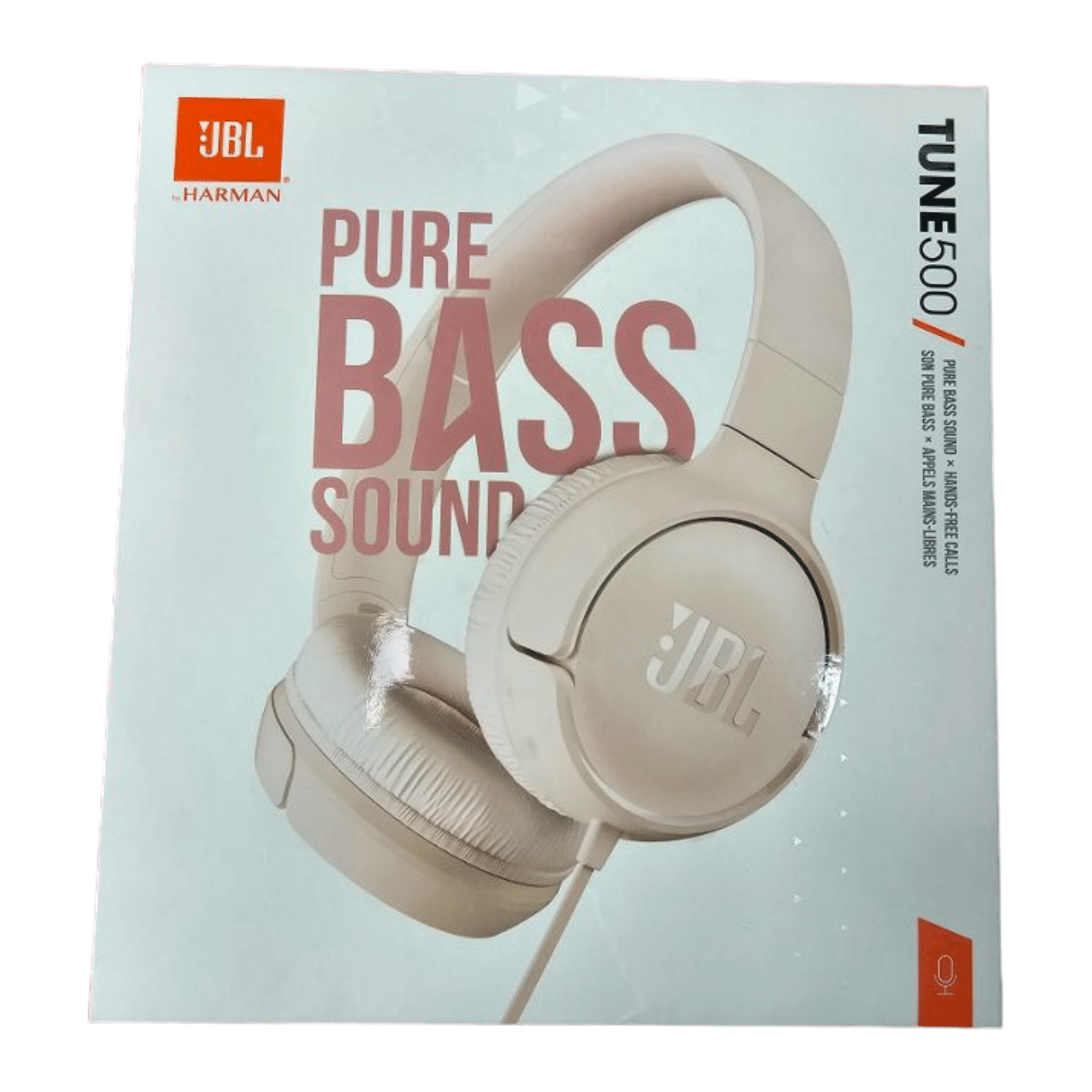 אוזניות Over Ear JBL Tune 500 בצבע ורוד