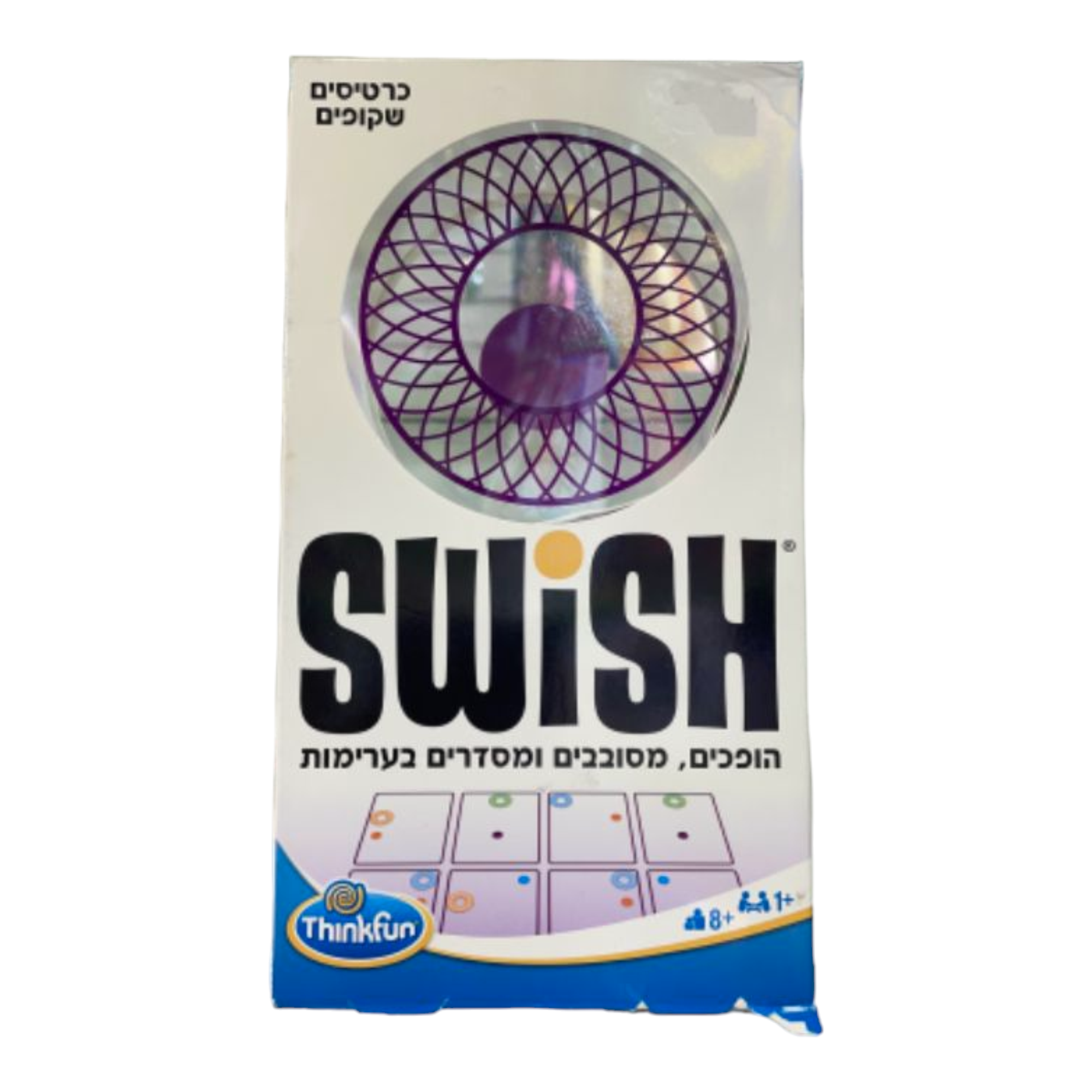 סוויש SWISH משחק קופסא מאתגר ומהיר לכל המשפחה