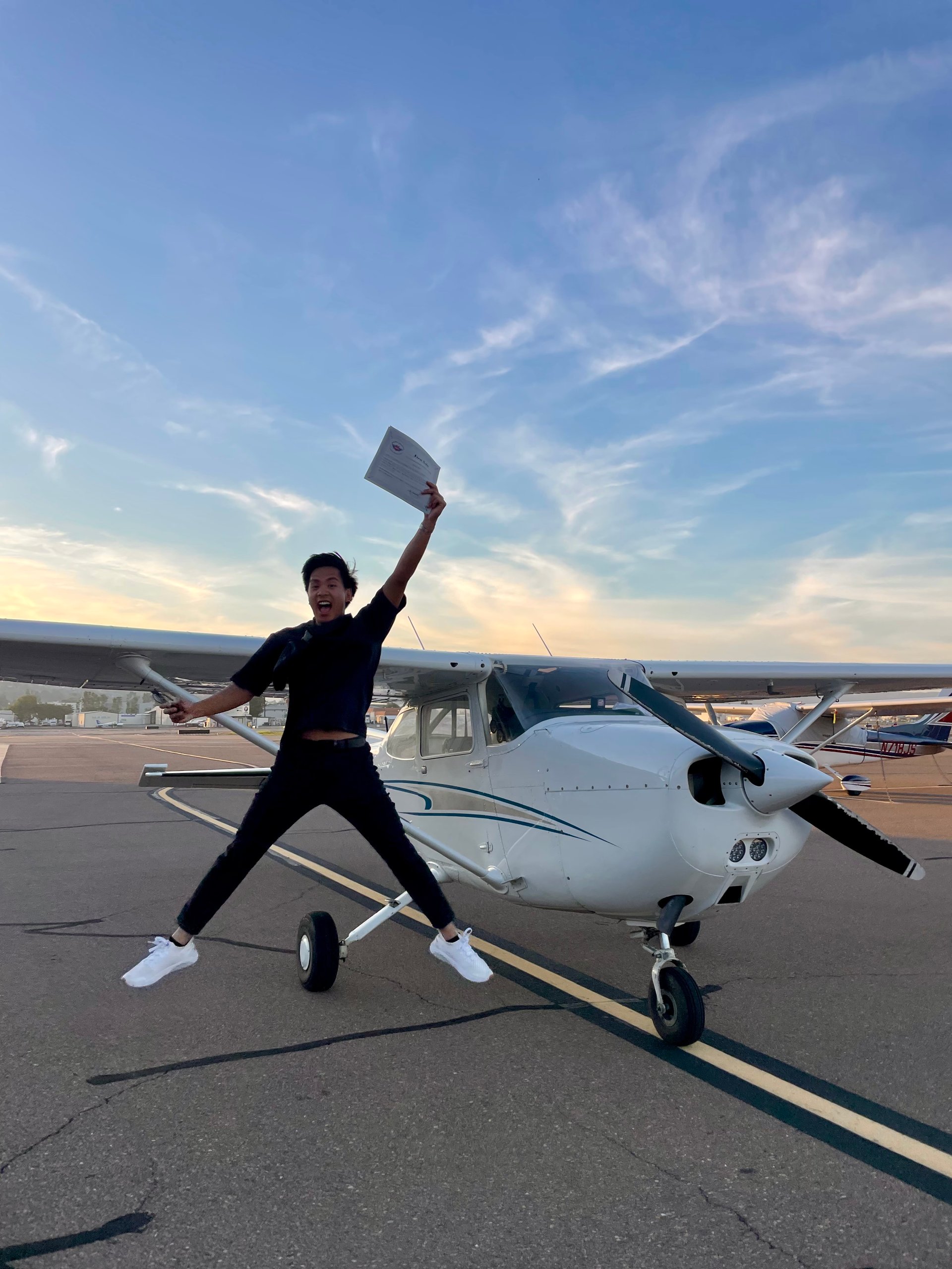 Steven Ngan FIRST SOLO!!! | Plus One Flyers