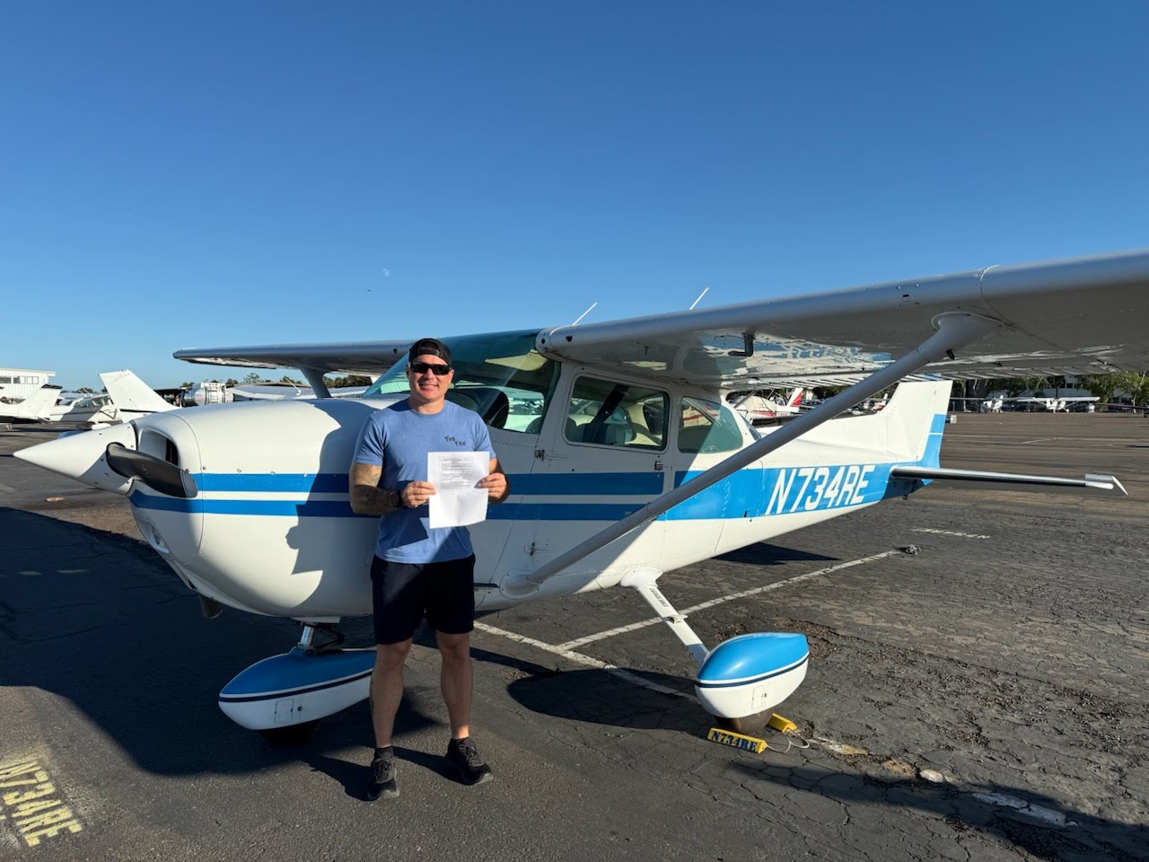 Congratulations Matthew Cortez, Commercial Pilot! | Plus One Flyers