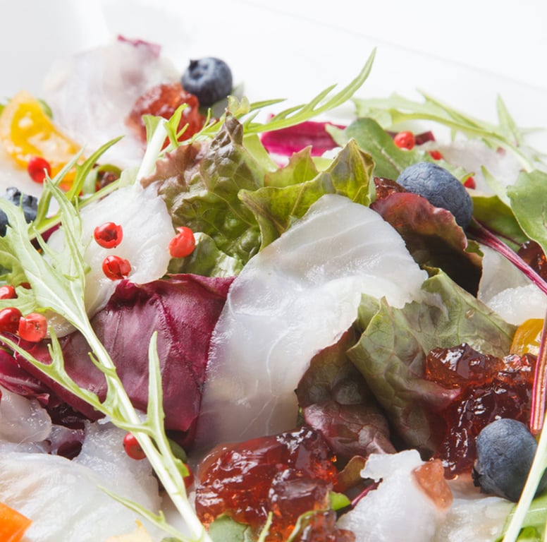 Salade de Viande des Grisons au Radis Noir