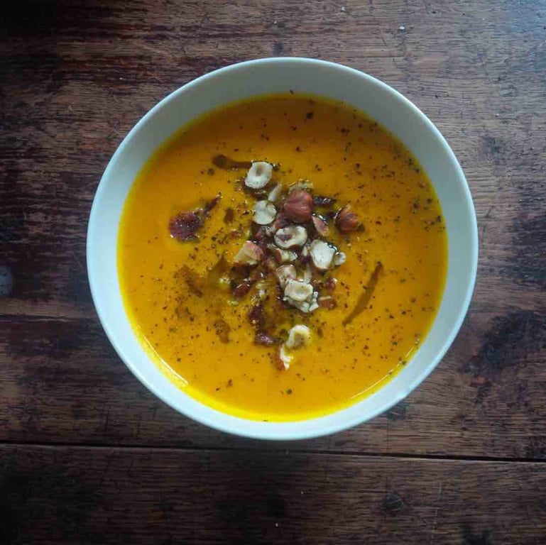 Soupe de Poivrons Rouges