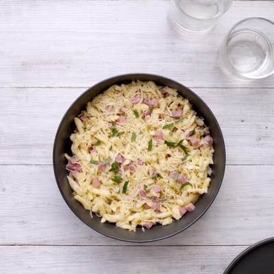 Spaetzle au Jambon et Fromage Gratiné 🧀🍖