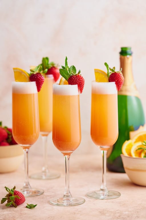 Mimosa aux Fraises