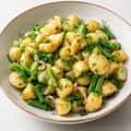 Salade de haricots verts et pommes de terre