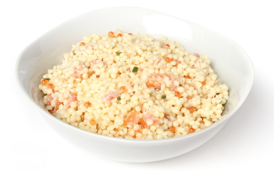 Salade de Perles Avocat Saumon et Surimi