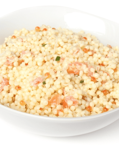 Salade de Perles Avocat Saumon et Surimi