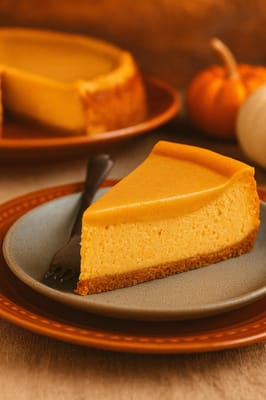 Cheesecake Citrouille et Ricotta