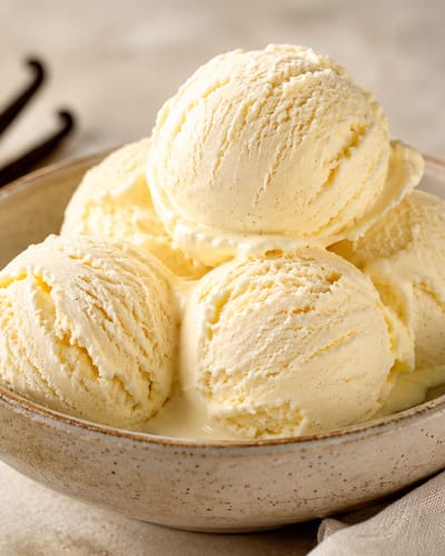 Glace à la vanille maison (sans sorbetière)