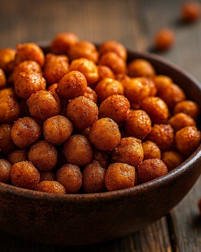 Pois Chiches Grillés au Airfryer