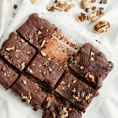 Brownie Chocolat Noir et Patate Douce