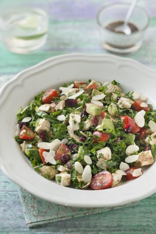 Salade Kale Cranberries et Feta