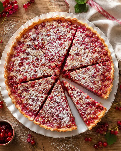Tarte aux groseilles