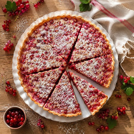 Tarte aux groseilles