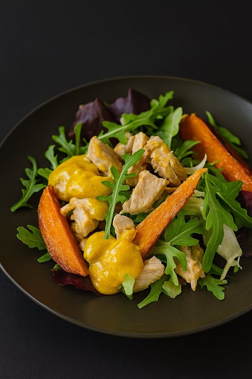 Salade Fraîche Thon Pamplemousse et Savora