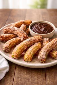 Churros, sauce chocolat