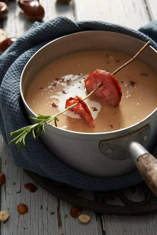 Velouté Franc-comtois à la Saucisse de Morteau