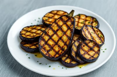 Aubergines à l’ail et au sésame