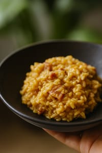 Risotto butternut et chèvre frais