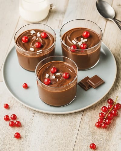 Petits Pots de Crème au Chocolat
