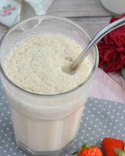 Milkshake Fraise Vanille