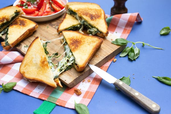 Croc Mozza, Pistou et Épinards