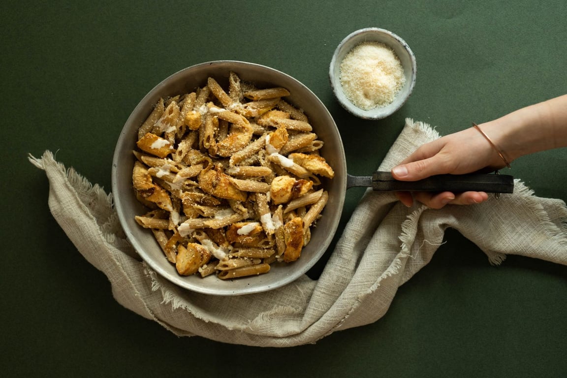 Penne Dinde et Pecorino