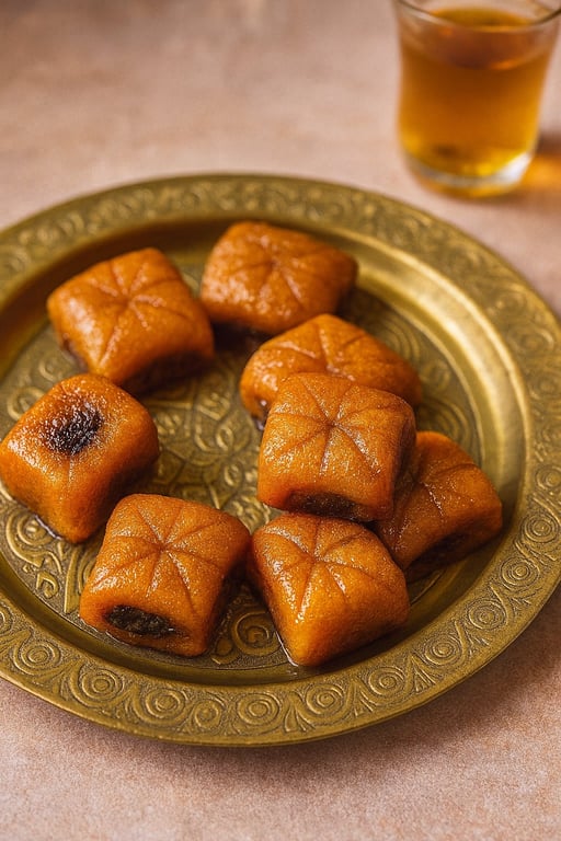 Makrouts aux Dattes et au Miel