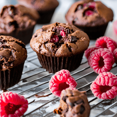 Muffin Chocolat Framboise