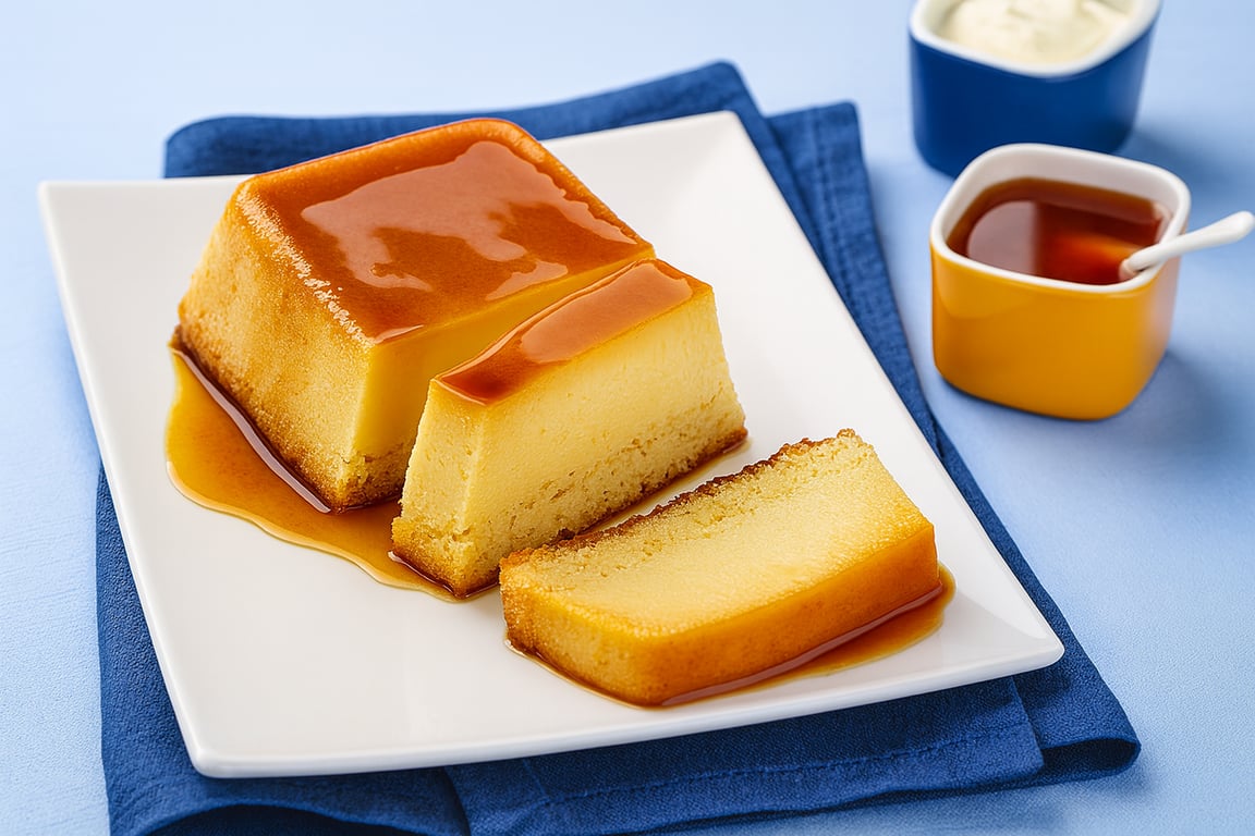 Flan Coco et Caramel