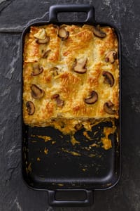 Lasagne butternut et champignons au Thermomix
