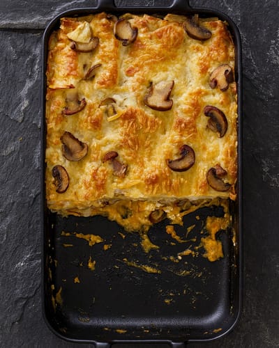Lasagne butternut et champignons au Thermomix