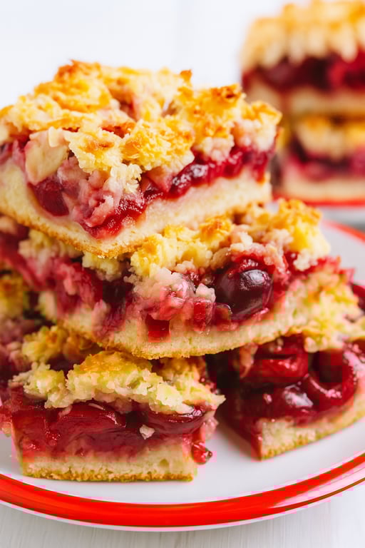 Tarte Crumble aux Groseilles