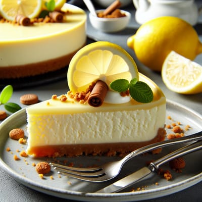 Cheesecake au Citron