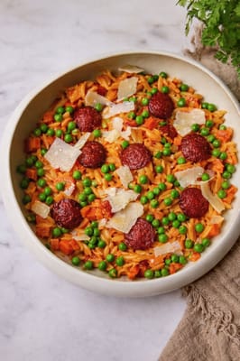 Orzo chorizo