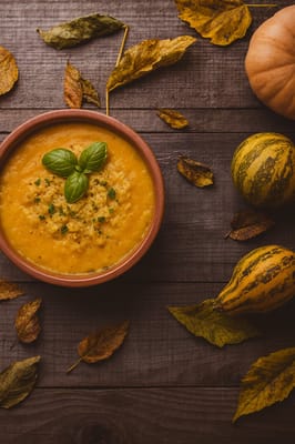 Soupe de Potiron et Châtaigne