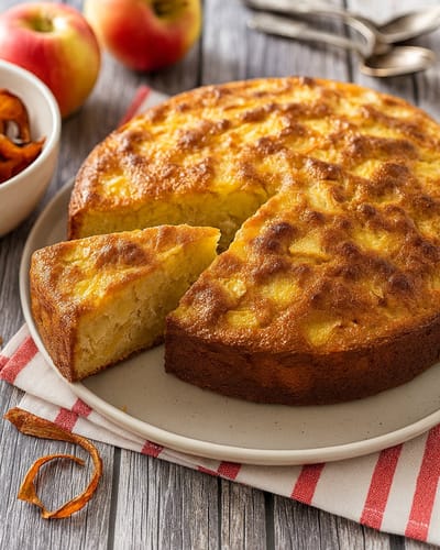 Gâteau aux Pommes au Airfryer