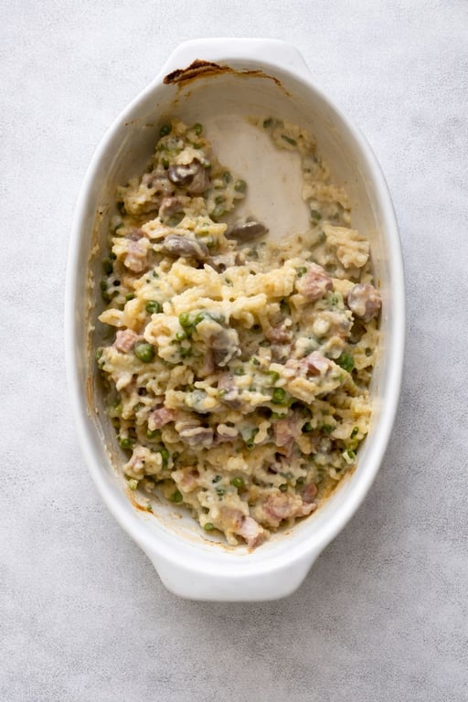 Crozets champignons bacon comté