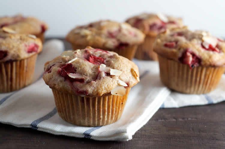 Muffins Fraises et Coco