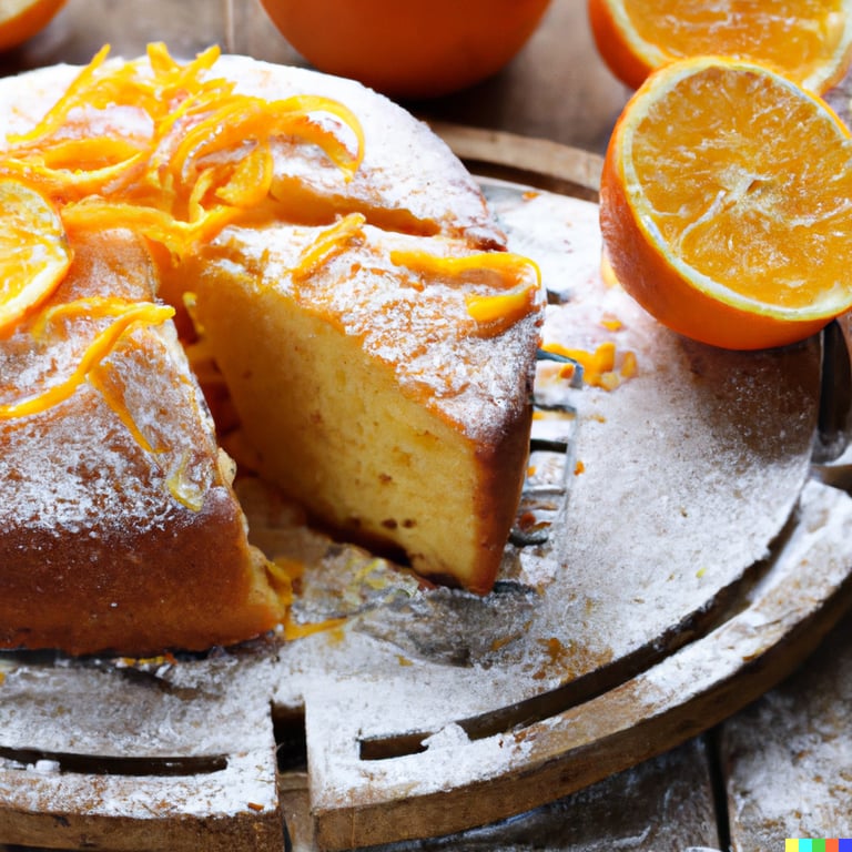 Gâteau à la Clémentine