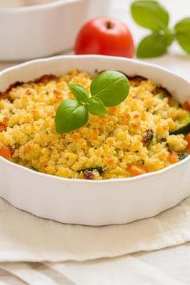 Crumble de Poulet aux Flocons D'avoine