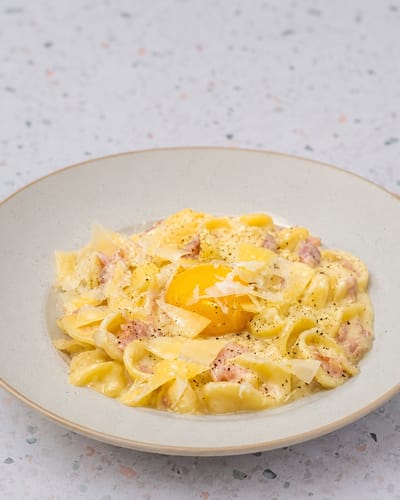 One pot pasta crémeuses façon carbonara