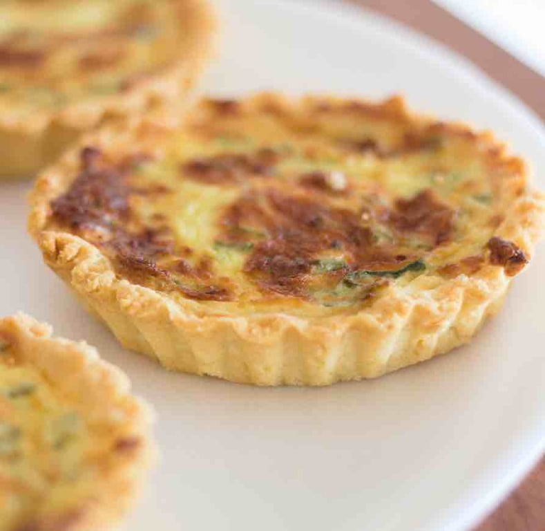 Quiche Poireaux, Chèvre Lardons
