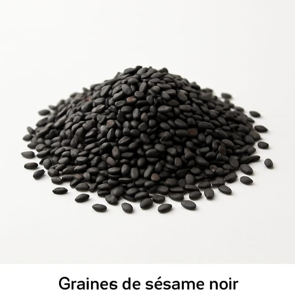 Graines de sésame noir