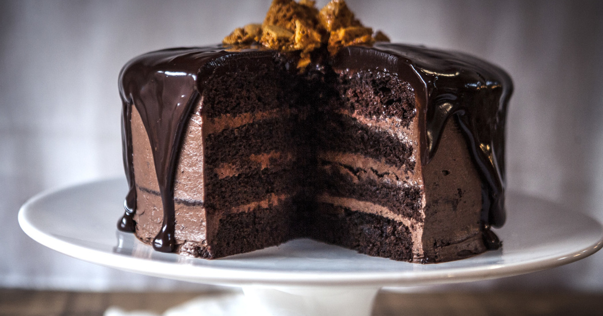 Gâteau D'anniversaire au Chocolat