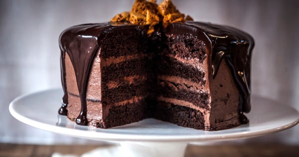 Gâteau D'anniversaire au Chocolat