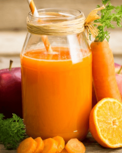 Smoothie Carotte Pamplemousse et Gingembre