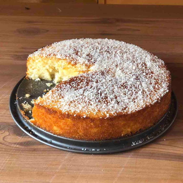 Gâteau Ananas et Noix de Coco