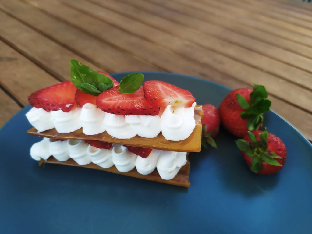 Millefeuille Léger à la Fraise