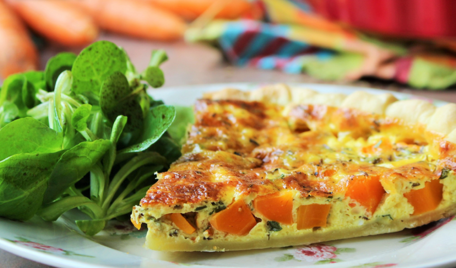 Quiche D'été aux Courgettes